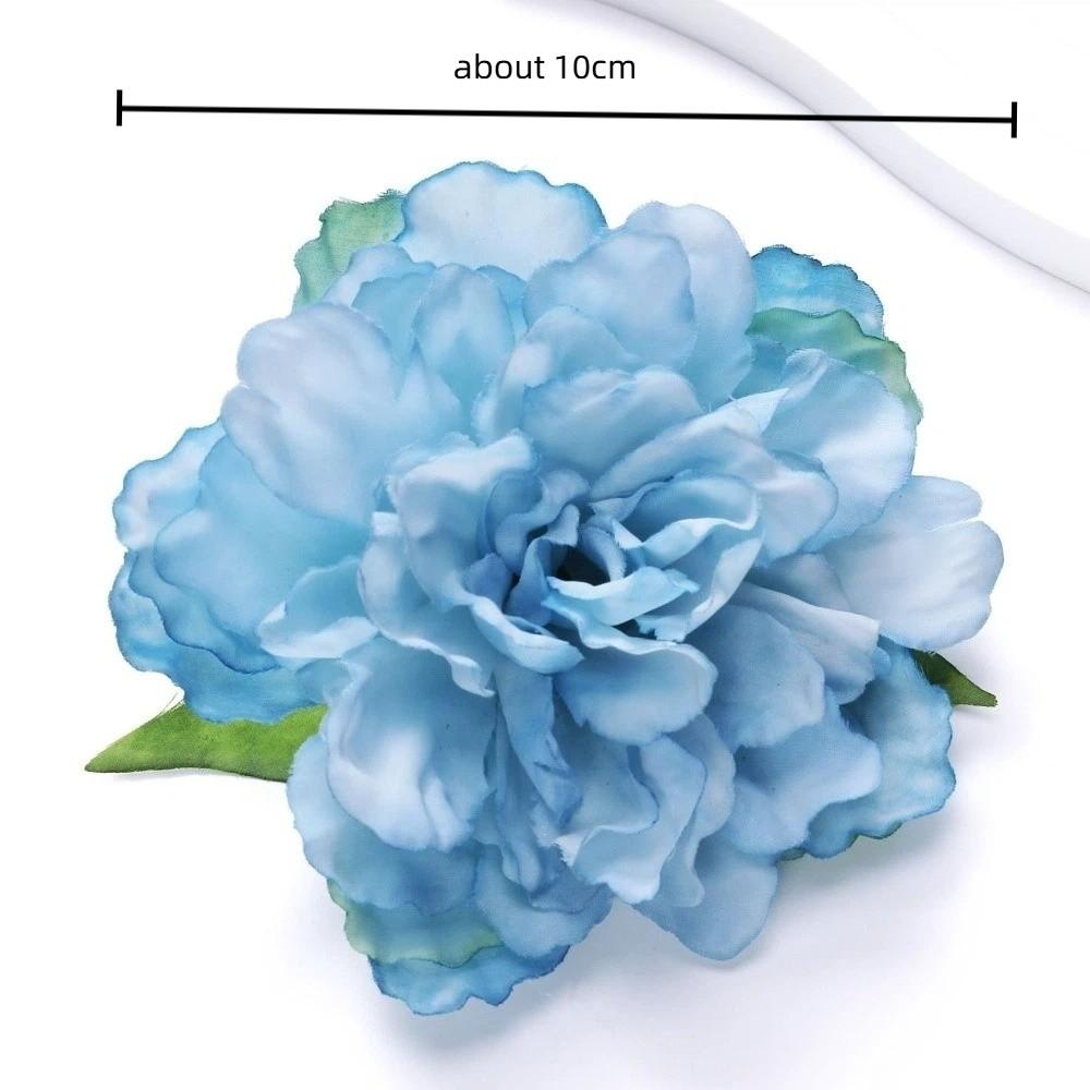 3D Design Artificial Flower Head Real Touch Hand Moisturizing Simulation Peony Artificial Anti-UV Artificial Flower