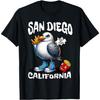 San Diego California Seagull French Fries Funny Souvenir T-Shirt