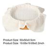 10Pcs Cotton Steamer Cloth Reusable Cheese Cloth Non-Stick Unbleached Cotton Strainer for Cooking Baking Juicing