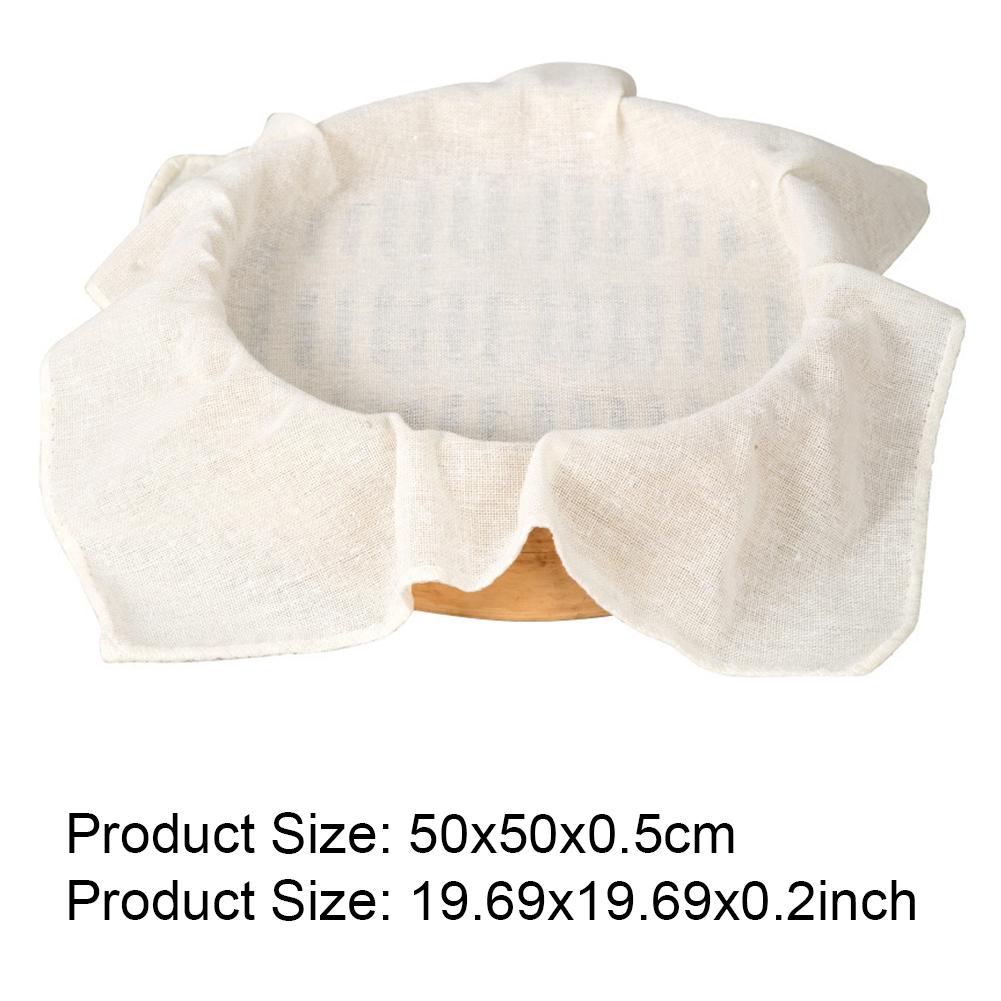 10Pcs Cotton Steamer Cloth Reusable Cheese Cloth Non-Stick Unbleached Cotton Strainer for Cooking Baking Juicing