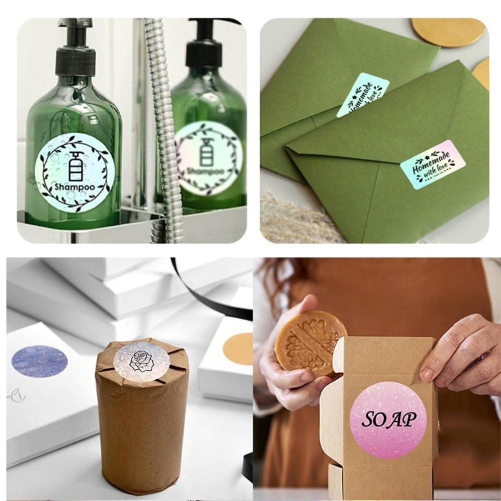 230pcs New Thermal Laser Label Paper Waterproof 40x30 Mm Rectangular Label Self Adhesive Tear-resistant Printer Paper