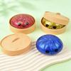 Glitter Dumplings Stress Relief Toy Cute Steamed Bun Squishy Toy with Steamer Box Fidget Toy Soft Slow Resilience Stress Relief Sensory Squeeze Toy