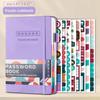 Cross-border A5 Password Notebook with Letter Labels for Account and Website Management