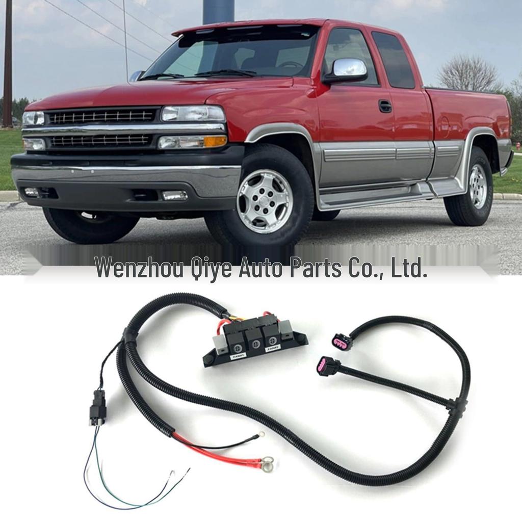 Electric Dual Fan Wiring Harness for Silverado GMC 674-00923