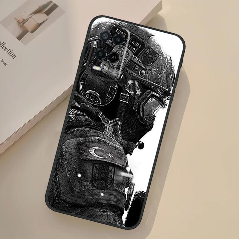 Military Army Special Forces Case For Oppo A76 A96 A16 A17 A18 A60 A80 A40 A38 A58 A78 A98 A94 A74 A54 A15 A57 A77 A5 Pro
