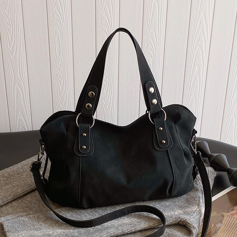PU Tote Bag With Adjustable Shoulder Strap And Top Handle Design