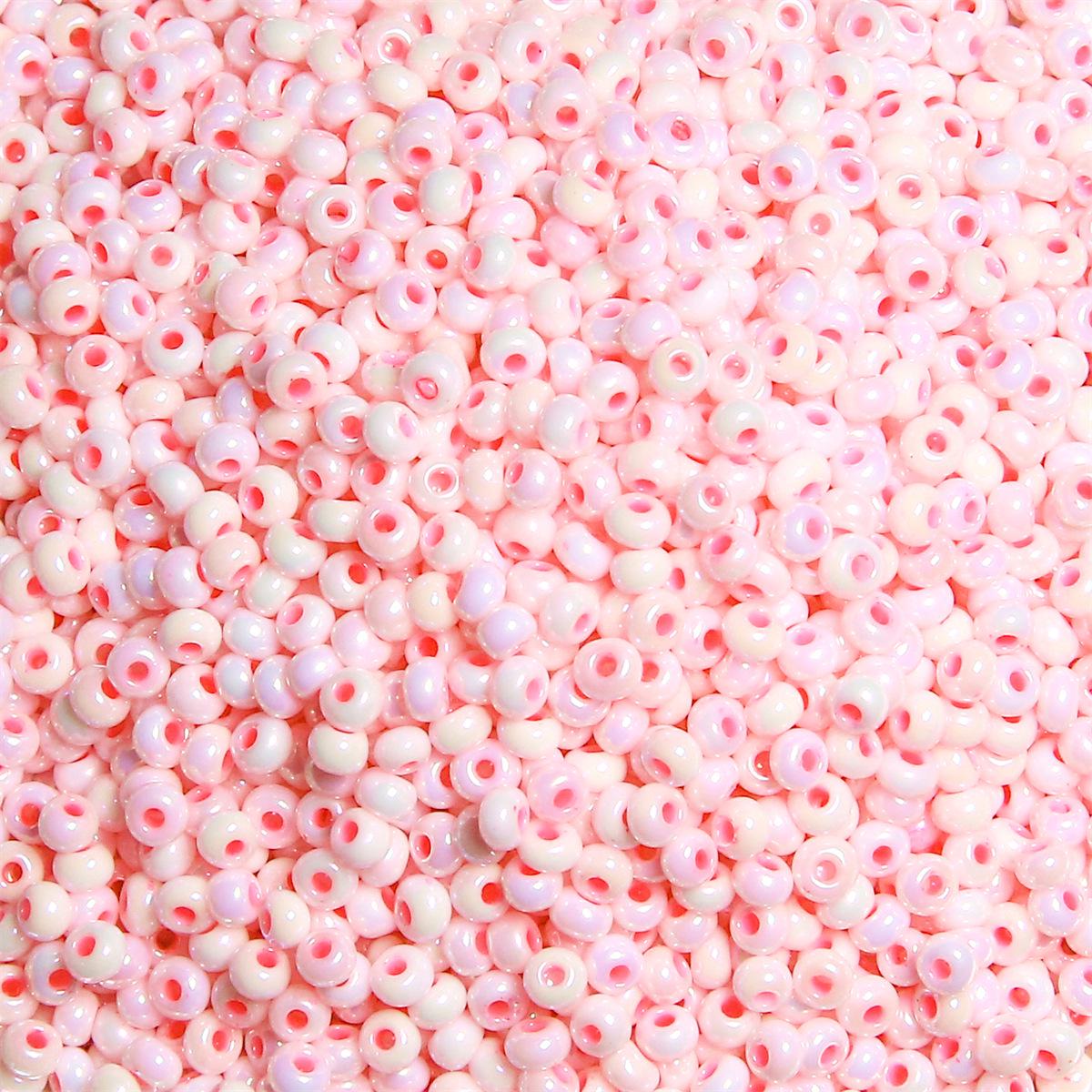 

Іризуючі порцелянові бісеринки: 2/3/4мм Однотонні, Ідеальні для виготовлення браслетів своїми руками 2mm, hole 0.8mm, 20g/bag, approx. 1300 beads