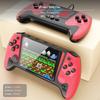 500 arcade Handheld Game Console, double participant, Retro TV Gaming, Rechargeable Red Blue