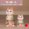 Maneki Neko Interior Accessories Figurines Japanese Goods Gifts Stylish High Quality Chirimen S L Colorful Pink Green Edo Wood Inlay Kakinuma Doll