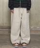 GLACK Gp156 Veiled Carpenter Pants (Cream)