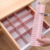 4 Sheets Drawer Dividers Organizers Thickened Multifunction Adjustable Drawer Divider Separator for 