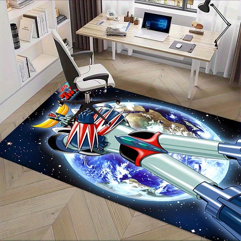 1pc Robot, King Kong Office Carpet Soft Polyester Non slip Machine Washable Indoor Carpet Living Roo