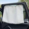 Suction Cup Curtain In The Car Window Sunshade Cover Cartoon Universal Side Window Sunshade UV Protection For Kid Baby Children