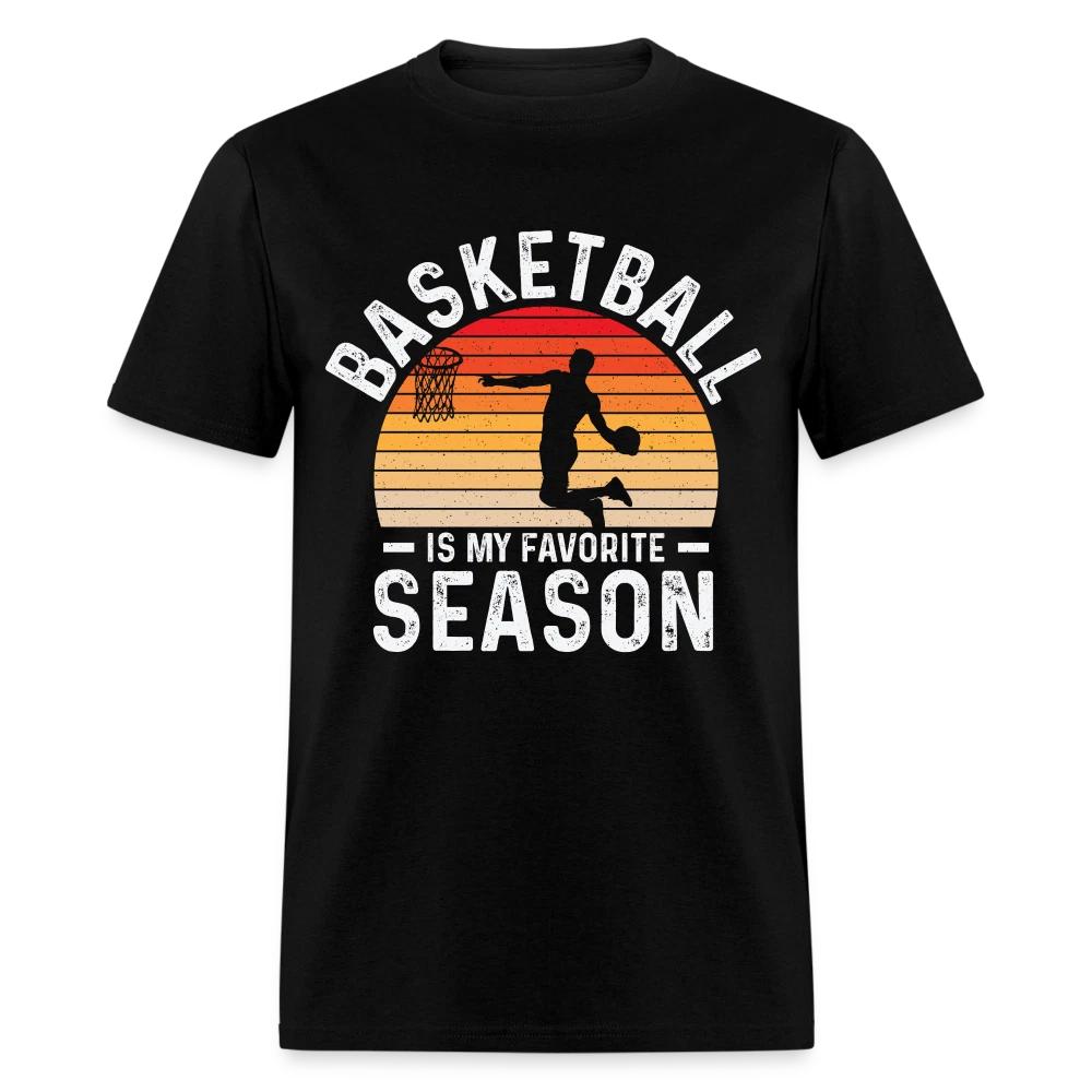 Basketball Is My Favorite Season 100% Cotton T-shirt Mens Tees Top S