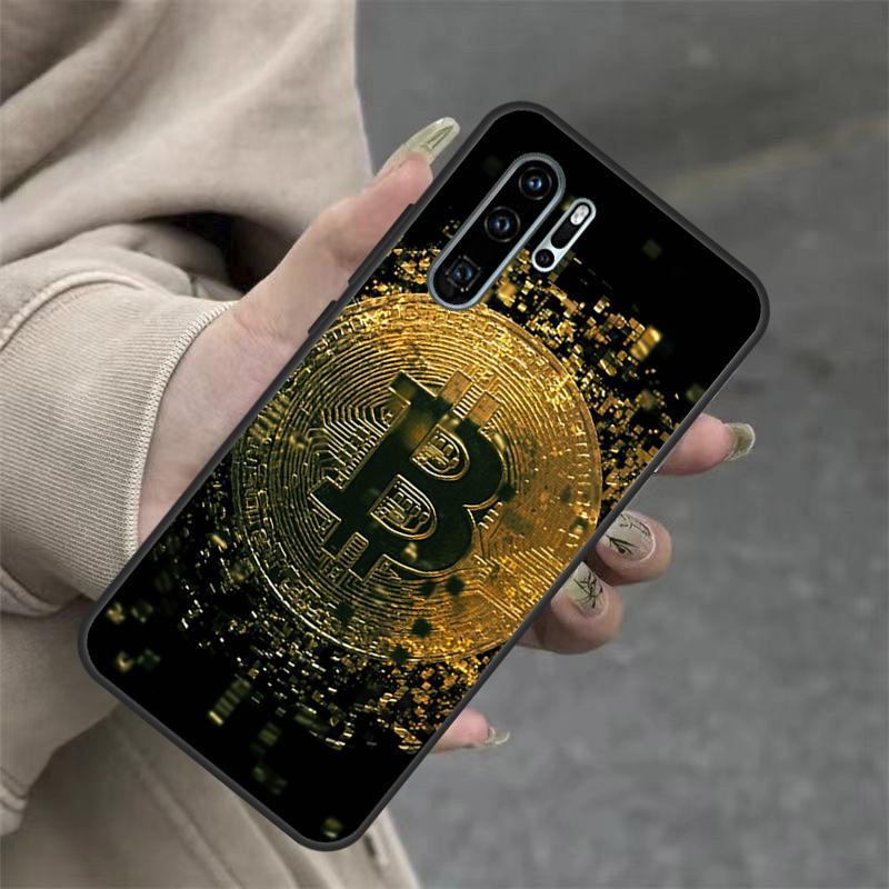 Bitcoin BTC Case For Huawei Nova 9 SE 10 5T 11i 8i 7i 3i Y61 Y91 Y60 Y70 Y90 P20 P40 Lite P30 Pro Cover