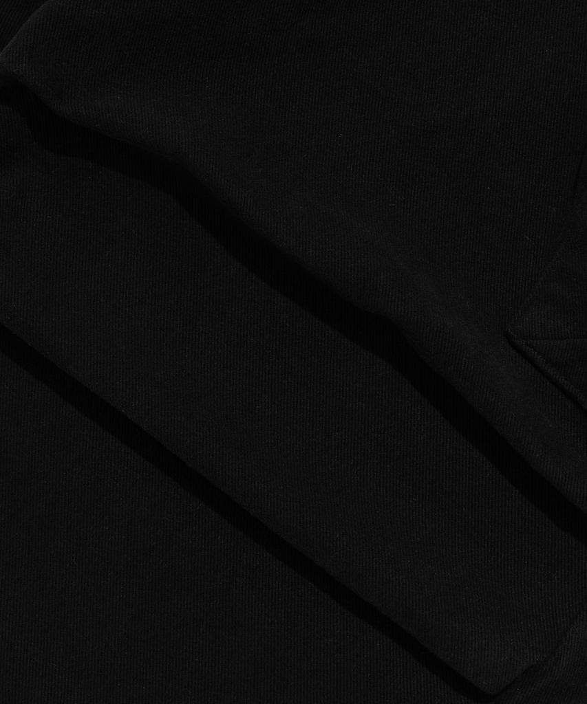 CARGOBROS Warm Fleece Tapered Cargo Pants (Black)