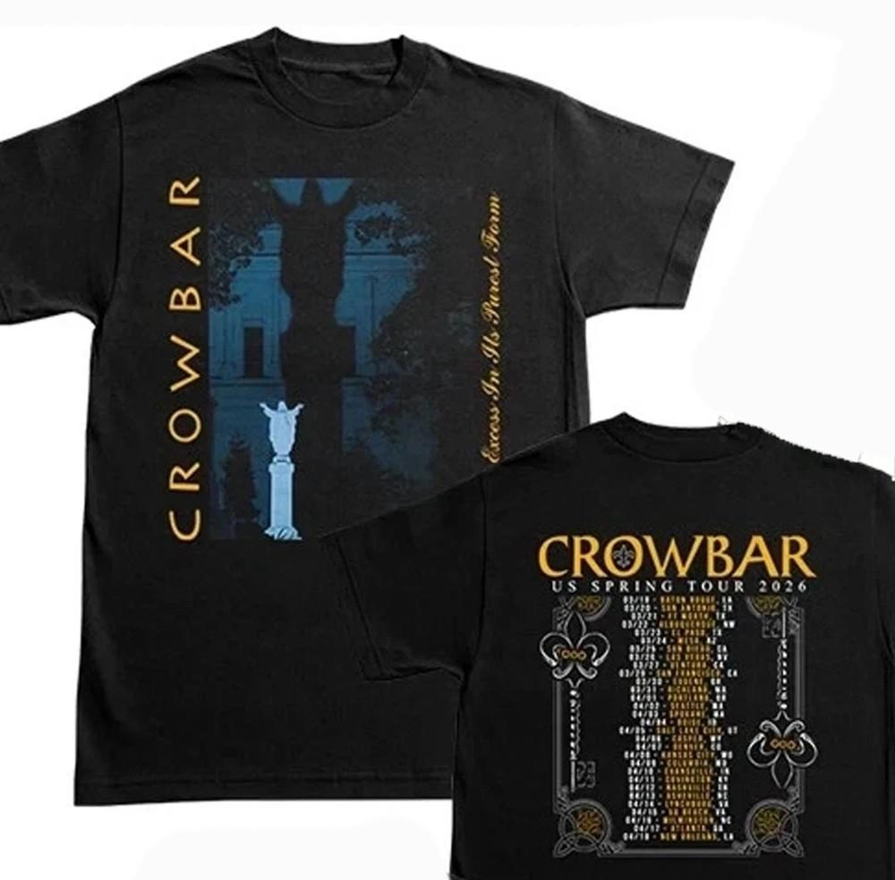 CROWBAR EYEHATEGOD 2026 U.S. Tour TShirt Unisex T-Shirt L