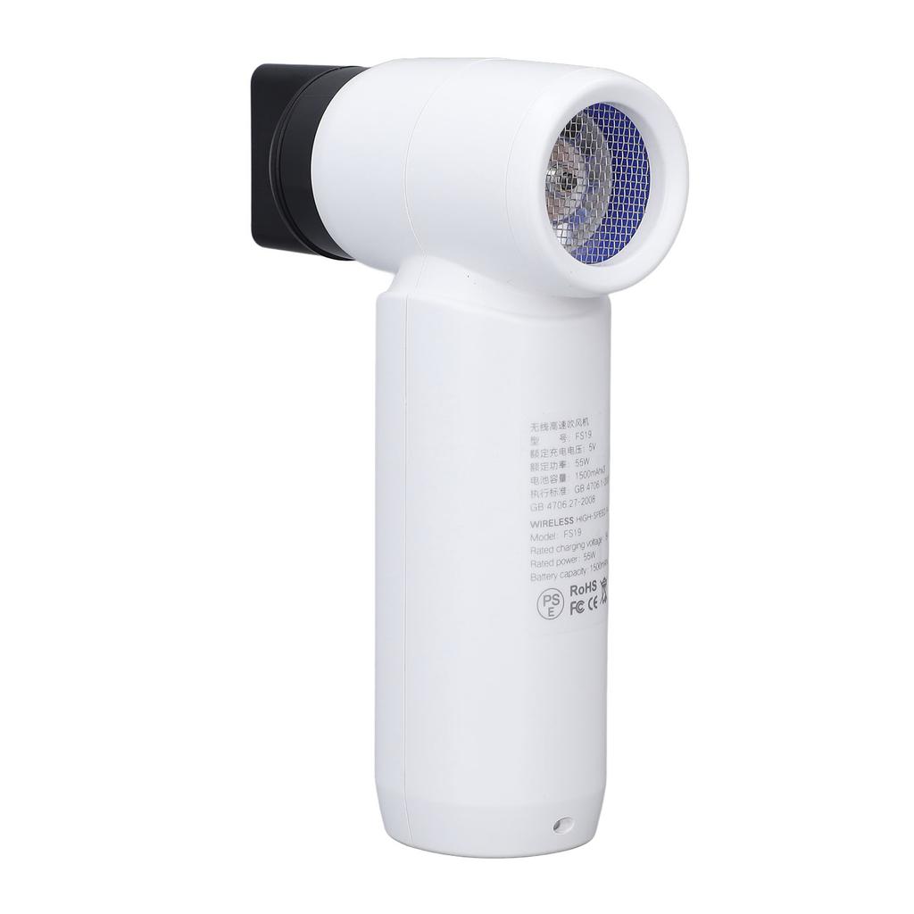 Electric Air Duster Cordless Handheld Portable Mini PC Car Blower 80000RPM High Power with 3