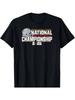 Ohio State Buckeyes 2025 National Championship T-Shirt | Men's | Cotton | Machin
