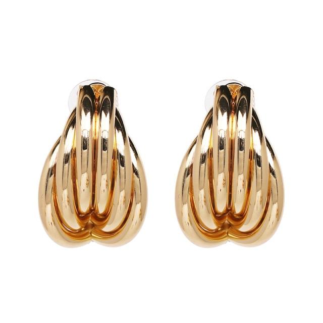 Pendant Metal Drop Earrings Fashion Brand Jewelry Drop Earrings For Women Wholesale