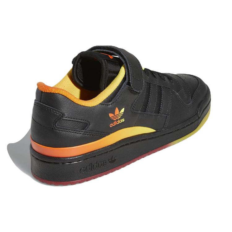 adidas Forum Low 'Schwarz Orange Gelb Verlauf' FZ5891