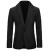 Allthemen Mens Solid Color Slim Fit Business Casual Blazer