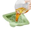 Magnetic Drainage & Filter Basket Sink Drain Basket Magnetic Sponge Holder Anti-Clog Corner Sink Strainer Kitchen Food Catcher