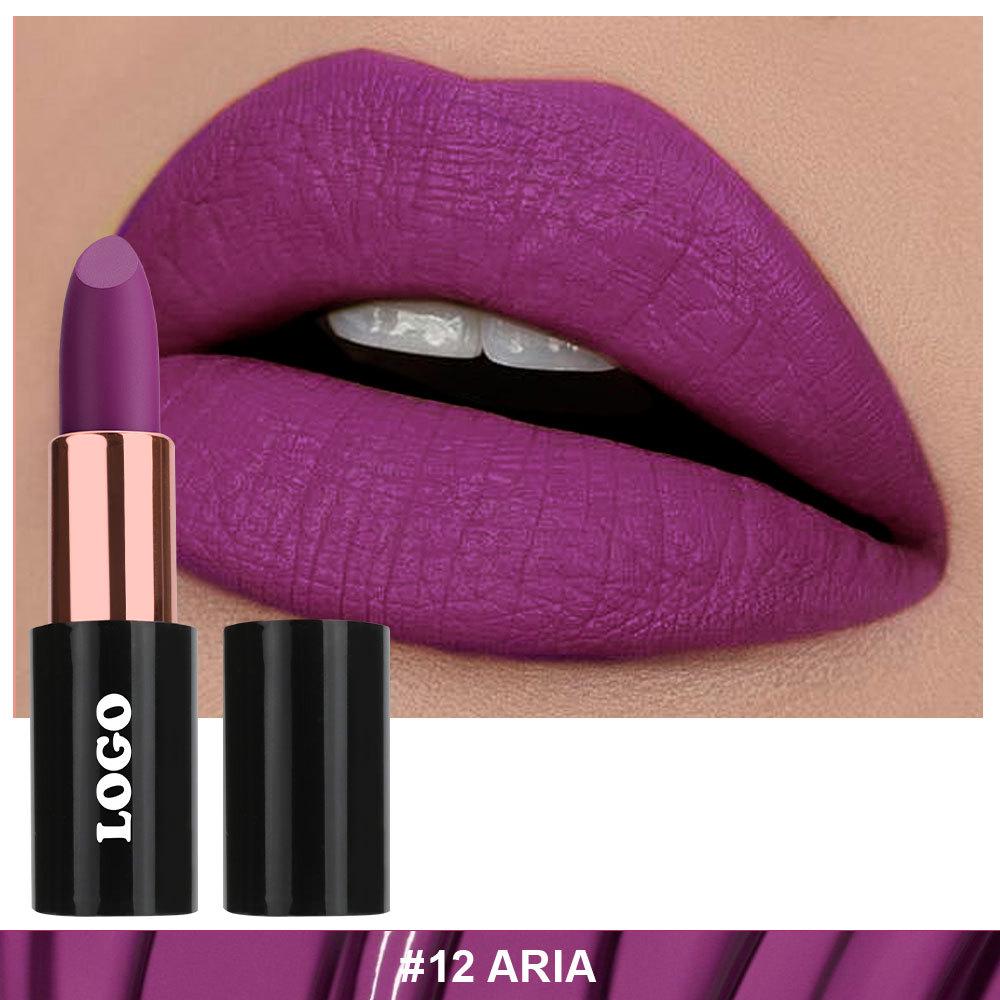 Waterproof and Non-Transfer Matte Lipstick: Long-lasting, No-Fade, No-Stick Formula.