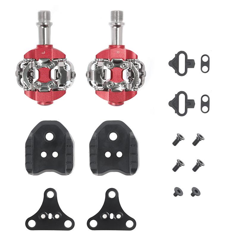 Aluminum Alloy Self-Locking Mountain Bike Pedals for Shimano SPD Cleat System