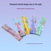 Colorful Cartoon Mini Tweezers for False Eyelashes with Straight/Bent Tip in Paper Card Packaging