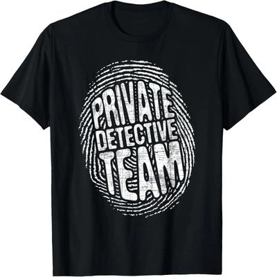 Private Detective Team - Investigate Investigator Espionage T-Shirt