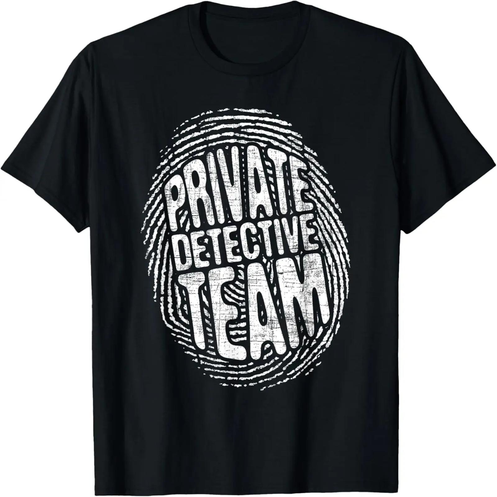 Private Detective Team - Investigate Investigator Espionage T-Shirt S
