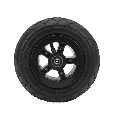 Roată Skateboard de Munte 8in cu Anvelopă Pneumatică Roată Trotinetă de Munte Roată Skateboard Off Road