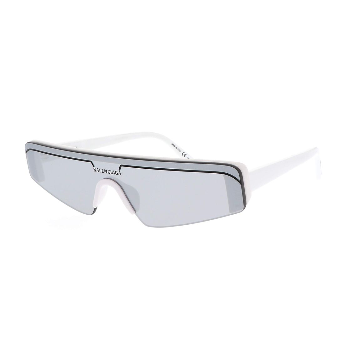 Balenciaga Fashion Irregular Shape Sunglasses Unisex sunglasses White BB0003S-002 White,99