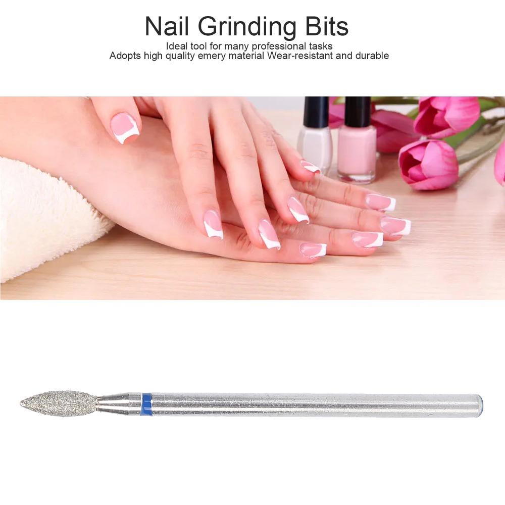 50pcs 3/32'' Shank M-2.7mm Carbide Nail Polishing Bits  For Acrylic Nails