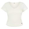 Jack Wills Womens/Ladies Cropped V Neck T-Shirt