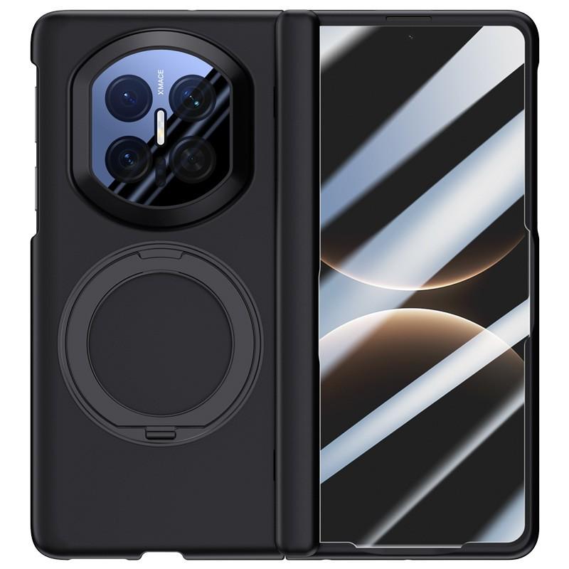 Foldable Phone Case Mate X7 With Magnetic Stand Rotating Hinge Chain Shockproof Silicone Cover