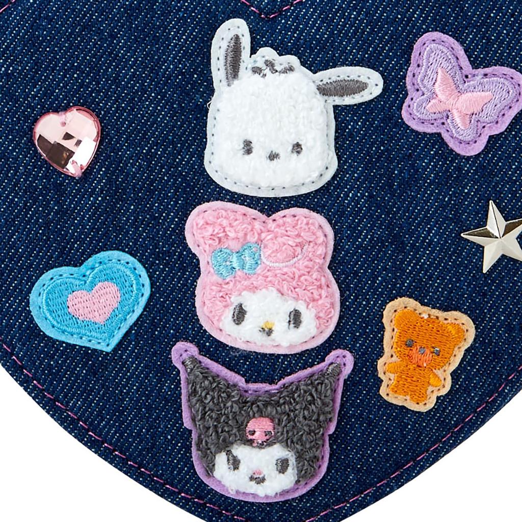 Sanrio Pouch Sanrio Characters 236462 (Džínová nášivka)