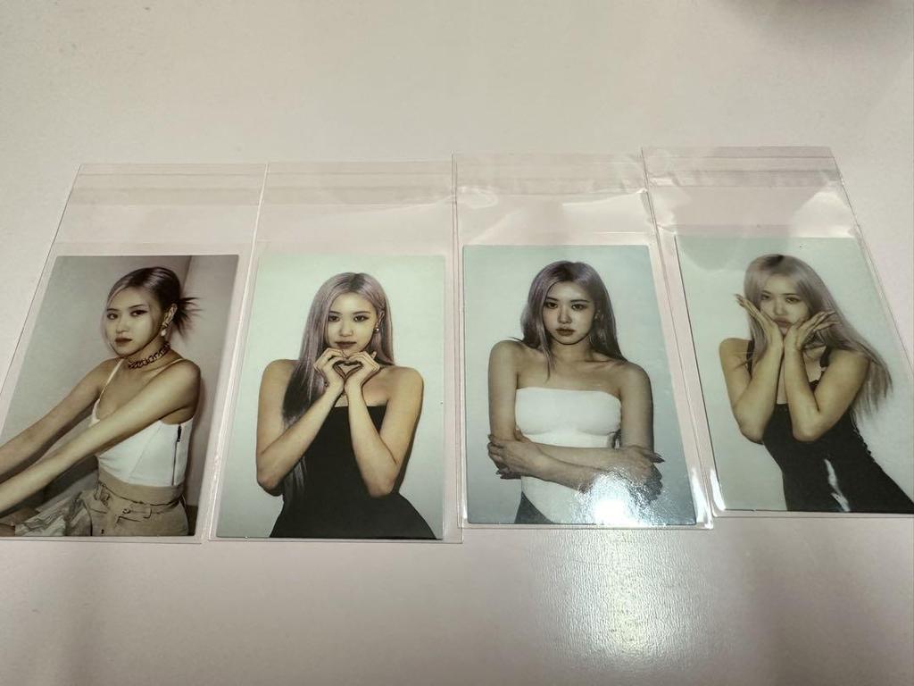 [USED] BLACKPINK THE ALBUM Rosé Trading Card