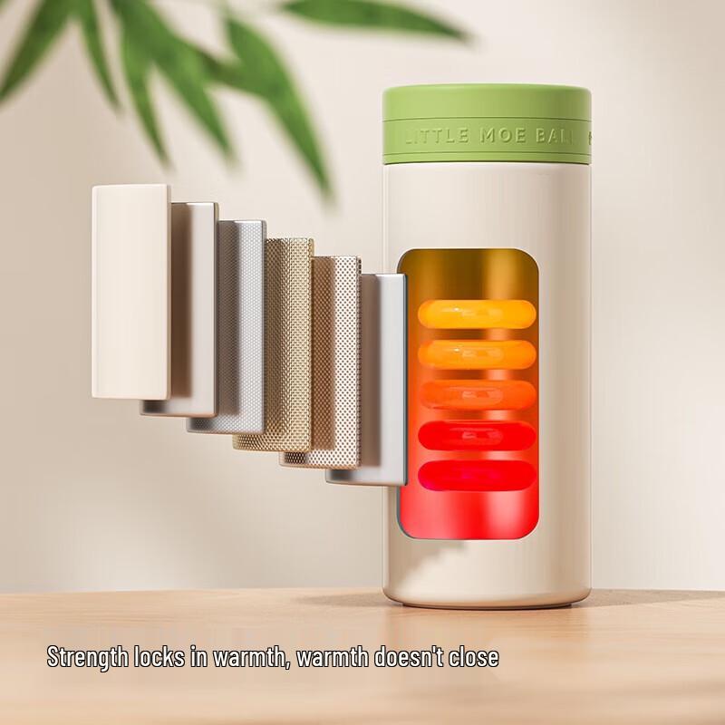 HAERS 210 ml termokopp i rustfritt stål