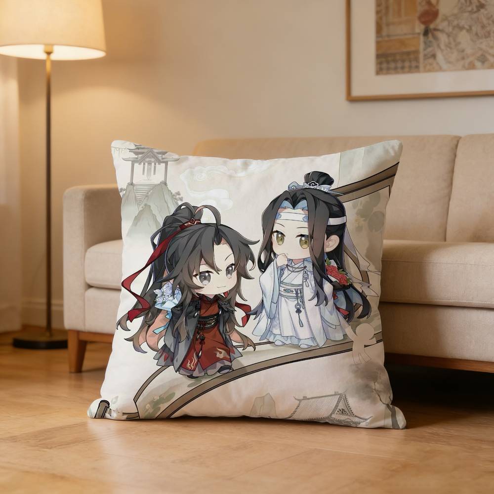 The Fantasy Mo Dao Zu Shi Pillow Case Pattern Printed Pillowcase For Living Room Sofa Cushion Cover