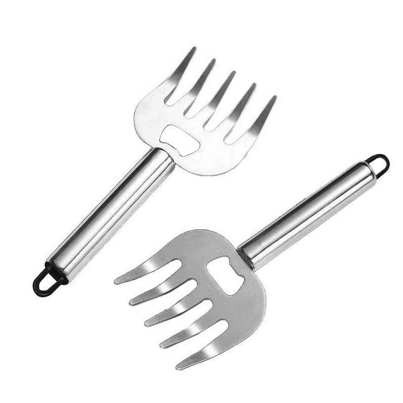 Convient Pour Garde-Main en Acier Inoxydable Artefact Cuisine Coupeur de Doigts Fourchette à Légumes Anti-Coupure
