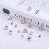 Electroplated Gold & Silver Beaded Copper Bells - DIY Handmade Craft Supplies.