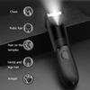 Electric Hair Clipper for Men Groin Trimmer Body Hair Razor Waterproof with USB Charging