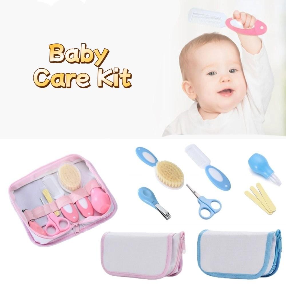 Head Comb Baby Care Kit Brush Newborn Cleaning Supplies Multifunction Nursery Care Set Baby
