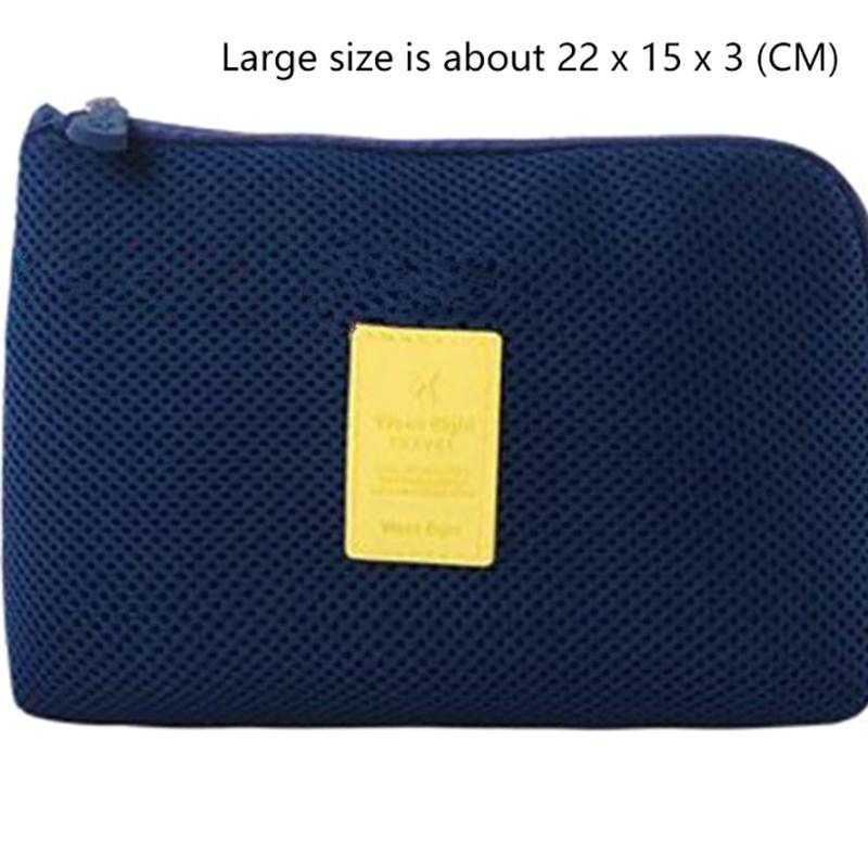 

Digital Storage Bag Usb Data Cable Organizer Earphone Wire Bag Simple Shockproof Travel Storage Bag Electronics Accessories