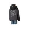 Giacca Unisex con Cappuccio e Zip MLB New York Yankees Manica Lunga Grigio Antracite 3ADJB0646-50CGS