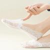 Women Socks Thin Breathable Silicone Non-slip Invisible Lace No-show Boat Sock Transparen Fashion Casual Low Cut Boat Socks