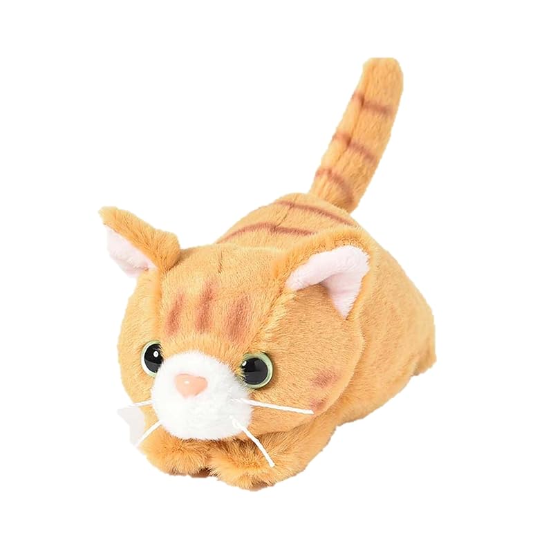 

Bleu Bleuet Blue Bluee Лежащая мягкая игрушка Pocha cat (коричневый тигр)