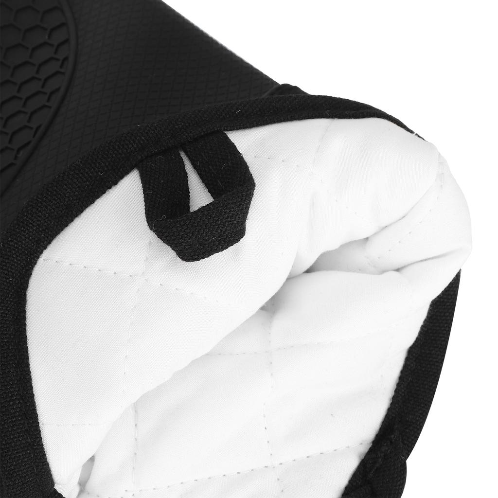 Silicone and Cotton Oven Glove Kitchen Heat Resistant Mitts for Microwave Oven Home Bakery